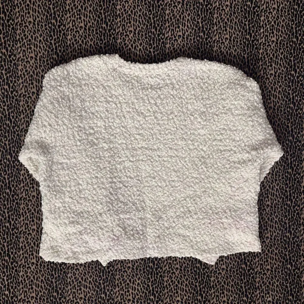 LA Hearts Cropped Knit Sweater